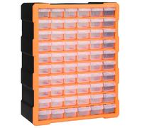 Organisateur multi tiroirs avec 60 tiroirs 38x16x47,5 cm
