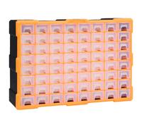vidaXL Organisateur multi-tiroirs - 64 tiroirs