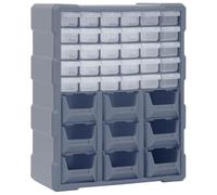 vidaXL Organisateur multi-tiroirs avec 39 tiroirs 38x16x47 cm