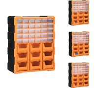 vidaXL Organisateur multi-tiroirs avec 39 tiroirs 38x16x47 cm - Caisses à outils