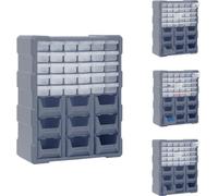 vidaXL Organisateur multi-tiroirs avec 39 tiroirs 38x16x47 cm - Caisses à outils