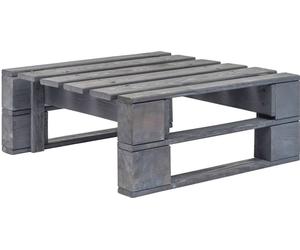vidaXL Ottoman d'extérieur Palettes Bois de pin imprégné