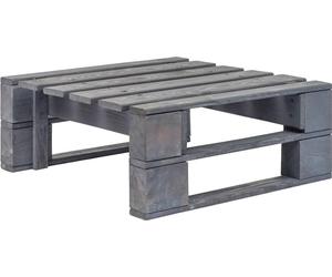 vidaXL Ottoman d'extérieur Palettes Bois de pin imprégné