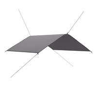 vidaXL Outdoor-Tarp 4x4 m Grau
