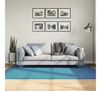 VidaXL OVIEDO - Turquoise - 140x200 cm