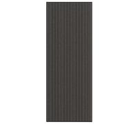 vidaXL Paillasson 115x300 cm - Noir et gris