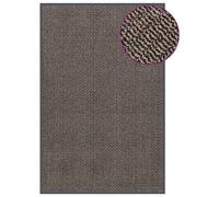 Paillasson Touffeté Antidérapant Tapis de Porte Paillasson de Bienvenue Tapis de Sol Entrée Vestiaire Intérieur 120x180 cm Marron Foncé 326942