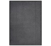 vidaXL Paillasson Tapis d'entrée 331593 antidérapant Anthracite 60x80 cm