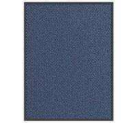 Vidaxl Paillasson Bleu 80x120 Cm