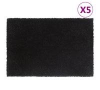 VidaXL Paillasson Fibre de Coco - Noir