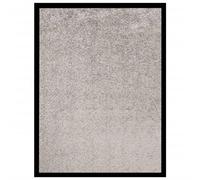 Vidaxl Paillasson Gris 40x60 Cm