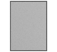 VIDAXL Paillasson Gris 80x120 cm