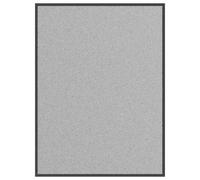 vidaXL Paillasson - Gris 90x120 cm