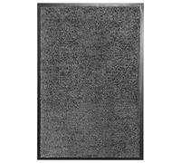 vidaXL Paillasson Lavable Anthracite 40x60 cm
