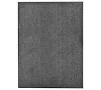 vidaXL Paillasson Lavable Anthracite 90x120 cm