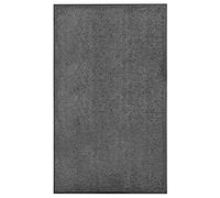 vidaXL Paillasson Lavable Anthracite 90x150 cm