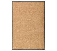 Vidaxl Paillasson Lavable Crème 60x90 Cm