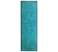 Vidaxl Paillasson Lavable Cyan 60x180 Cm