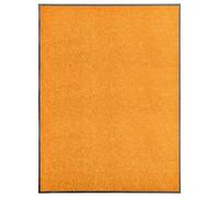 Vidaxl Paillasson Lavable Orange 90x120 Cm