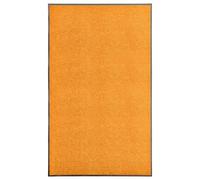 Vidaxl Paillasson Lavable Orange 90x150 Cm