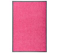 vidaXL Paillasson Lavable Rose 60x90 cm