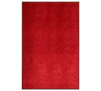 Vidaxl Paillasson Lavable Rouge 120x180 Cm