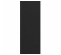 vidaXL Paillasson Noir 115x300 cm
