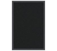 vidaXL Paillasson Noir 40x60 cm