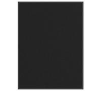 vidaXL Paillasson - Noir 80x120 cm