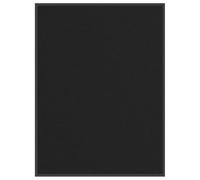 vidaXL Paillasson Noir 90 x 120 cm