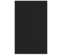 vidaXL Paillasson Noir 90x150 cm