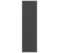 Vidaxl Paillasson Noir Et Gris À Rayures 115x400 Cm