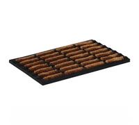 Vidaxl Paillasson Rectangulaire 40x60 Cm Caoutchouc Et Fibre De Coco