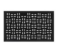 vidaXL Paillasson Rectangulaire, Tapis de Porte Antidérapant, Tapis de Sol Entrée Cuisine Jardin Garage, Moderne, 45x75 cm Caoutchouc