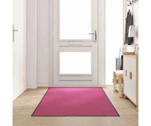 vidaXL Paillasson - Rose Noir Polyamide 300x120 cm