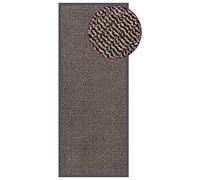 vidaXL Paillasson touffeté 326938 antidérapant 60x150 cm Marron foncé