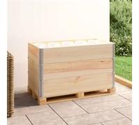 vidaXL Rehausses pour palettes 3 pièces 50 × 100 cm Bois de pin massif