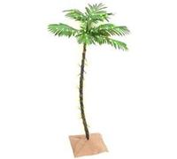 vidaXL Palmier à LED 72 LED Blanc chaud - 120 cm