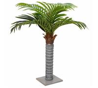 vidaXL Palmier artificiel 100 cm, 6 feuilles, Vert