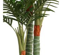 vidaXL Palmier artificiel avec 3 troncs Vert 180 cm PP