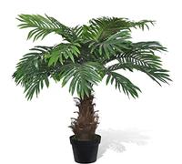 vidaXL Palmier Cycus artificiel avec pot – Décoration pour salon intérieur