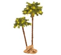 vidaXL Palmier de Noël LED 90/150 cm