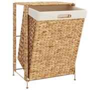 vidaXL Panier à linge 44x34x64 cm jacinthe d'eau