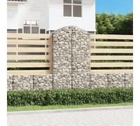 vidaXL Panier de gabions - Argenté