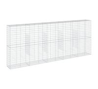 vidaXL Panier Gabion avec Couvercle 500x50x200 cm Fer galvanisé, Mur en Gabion, Mur de soutènement en Gabion, clôture en Gabion, Gabion, Cage Gabion