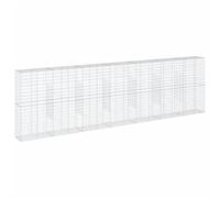 vidaXL Panier Gabion avec Couvercle 700x50x200 cm Fer galvanisé, Mur en Gabion, Mur de soutènement en Gabion, clôture en Gabion, Gabion, Cage Gabion