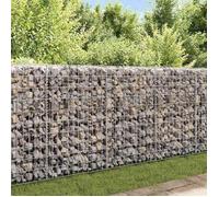 vidaXL Panier de gabion Jardinière 120x30x100 cm Acier galvanisé 142539