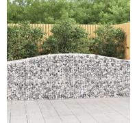 vidaXL Paniers à gabions - 25 pcs - Argenté