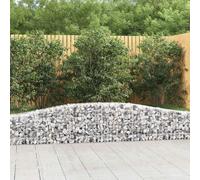 vidaXL Paniers à gabions 400x30x40/60 cm