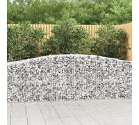 vidaXL Paniers à gabions - Argenté